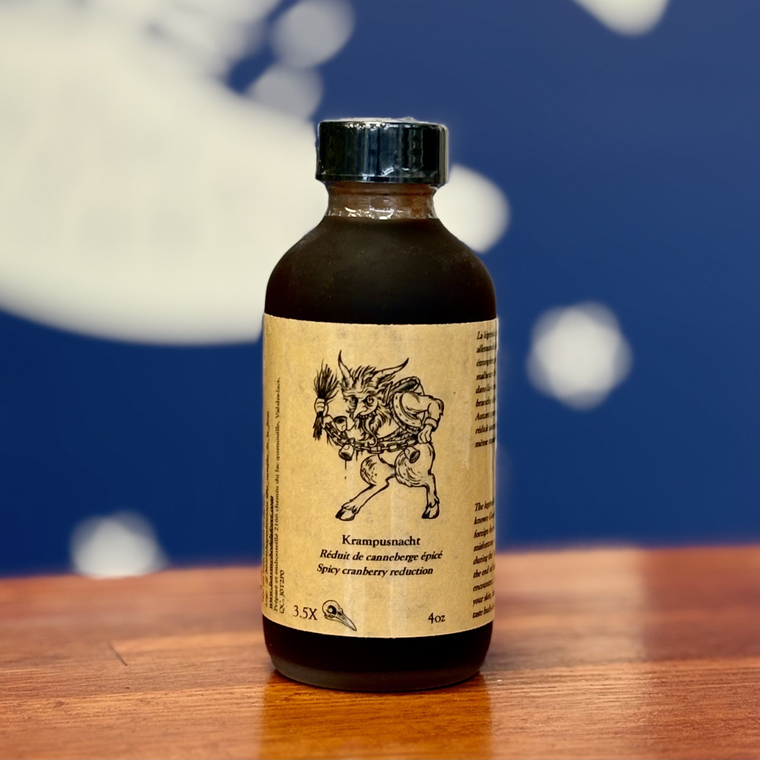 Krampusnacht - Réduit de canneberge épicé